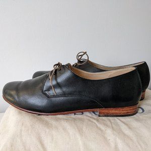 Nisolo Black Leather Oliver Oxfords